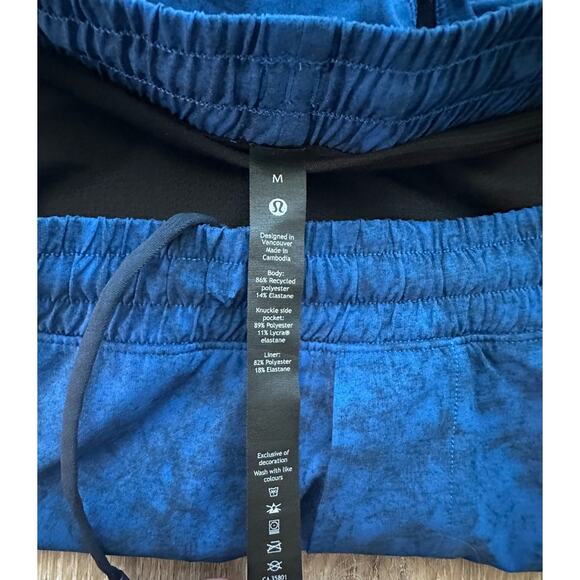 Lululemon | Men's Pace Breaker Shorts | Lined | Gravel Dust Blue | SZ M - Picture 5 of 9
